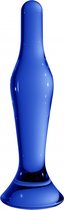 Flask - Blue - Glass Dildos