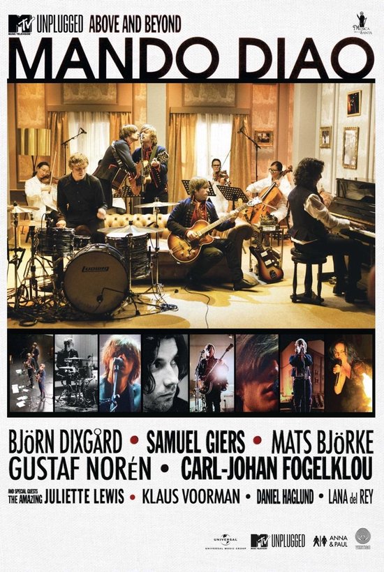 Cover van de film 'Mando Diao - MTV Unplugged: Above & Beyond'