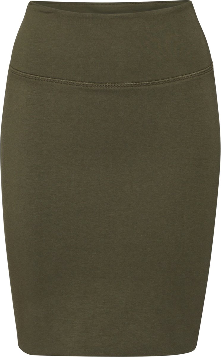 Kaffe rok penny Olijfgroen-Xs (34)