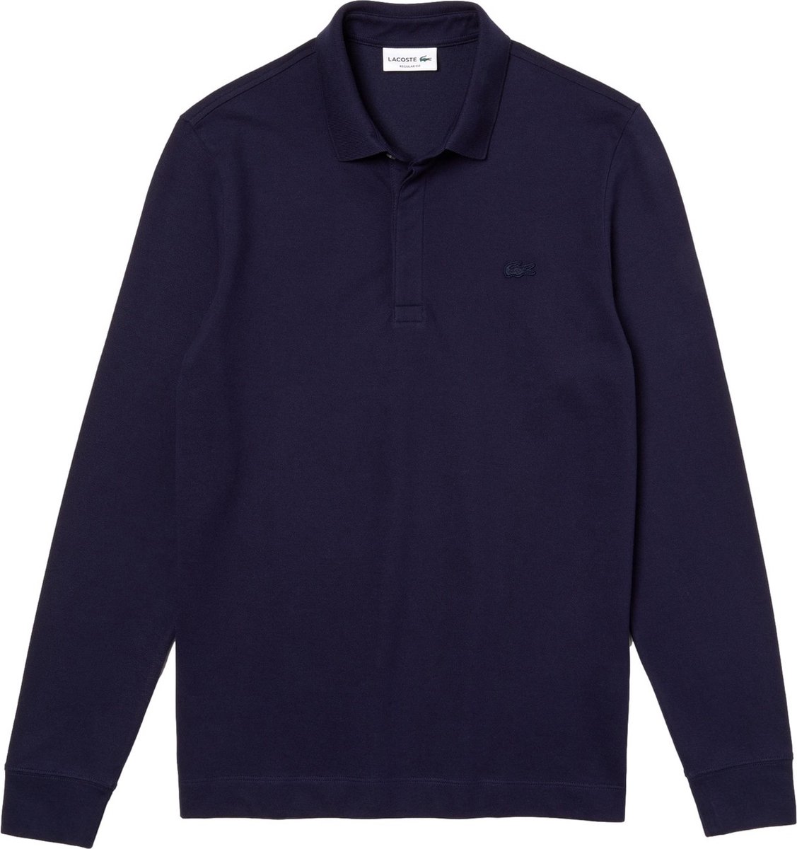 Lacoste Paris Polo Long Sleeve Regular Fit Blauw