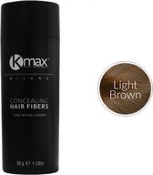 Kmax Hair Fibers 27,5 gram - Light Brown