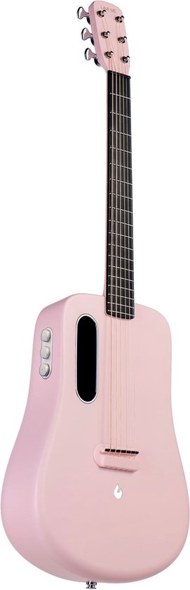 Lava Music ME 2 Freeboost Pink - Guitare électro-acoustique à cordes acier  | bol