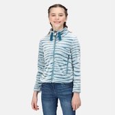 De Regatta Kazumi II fleece - outdoortrui - kinderen - hele rits - donzig - Lichtgroen