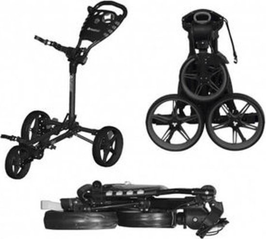 Fastfold Slim Golftrolley - Golfkar - Zwart Groen van FastFold — afbeelding 3