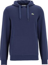 Lacoste heren hoodie sweatshirt - marine blauw - Maat: 3XL