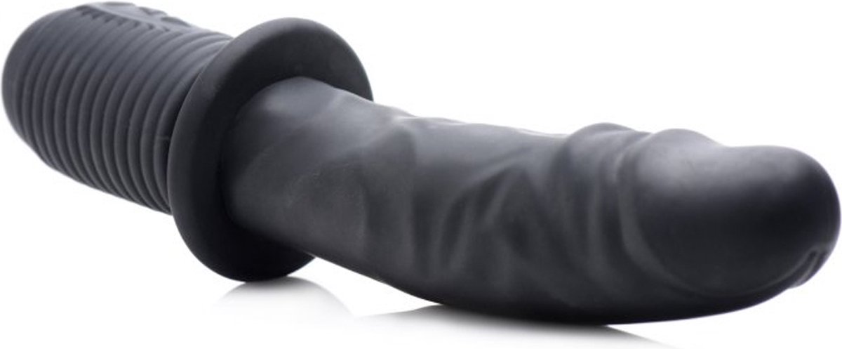 Goedkoopste XR Brands - Power Pounder - Vibrating and Thrusting Silicone Dildo