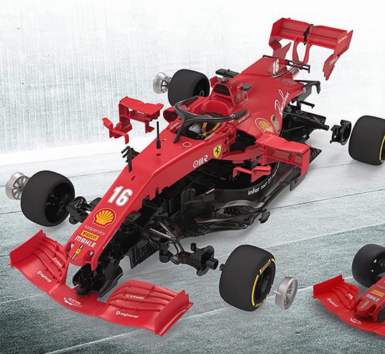 Rastar Ferrari F1 - Rouge - 1:16 RC 2.4GHz - Maquette R/C Assembly