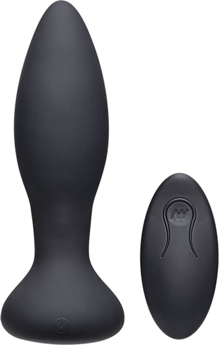 Vibe Experienced Vibrerende Buttplug - Zwart