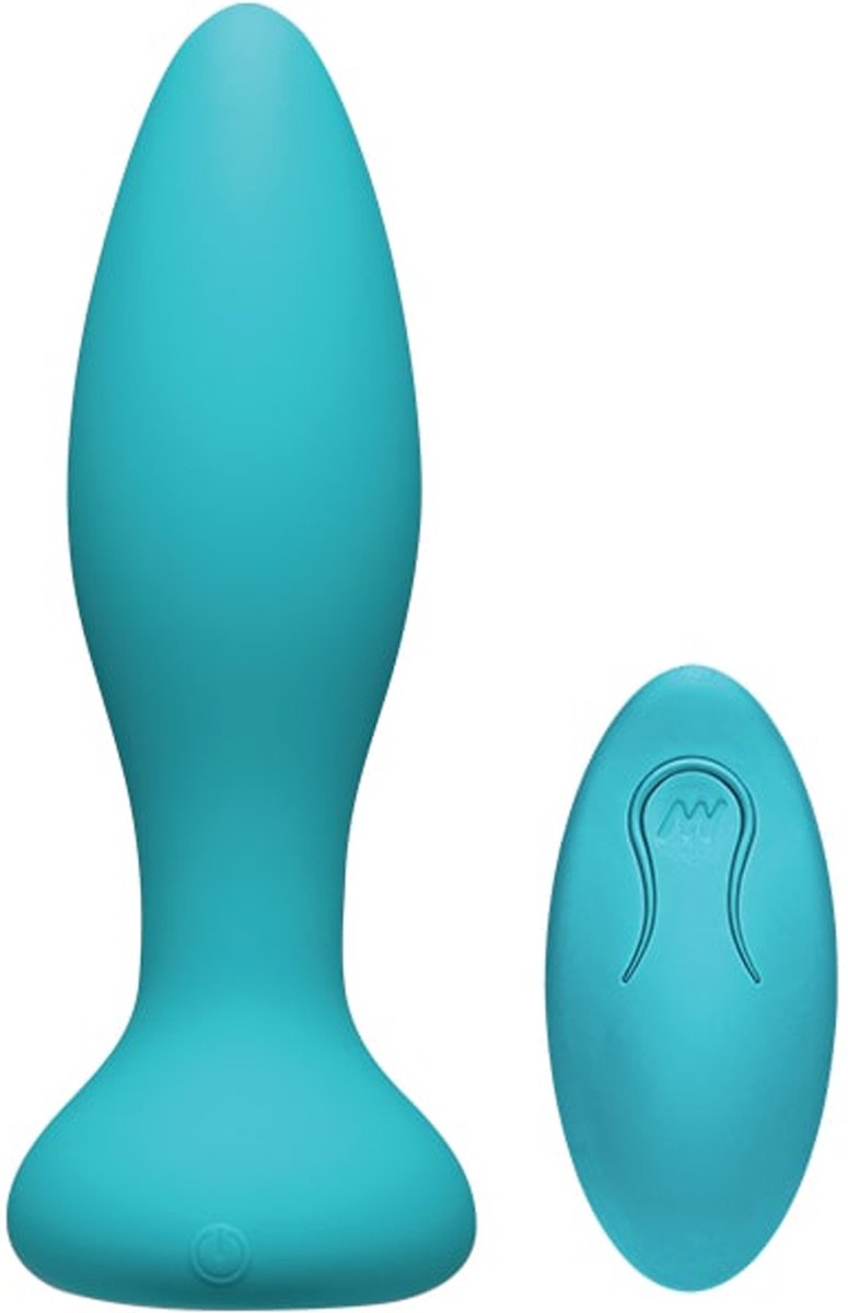 Goedkoopste Vibe Experienced Vibrerende Buttplug - Turquoise