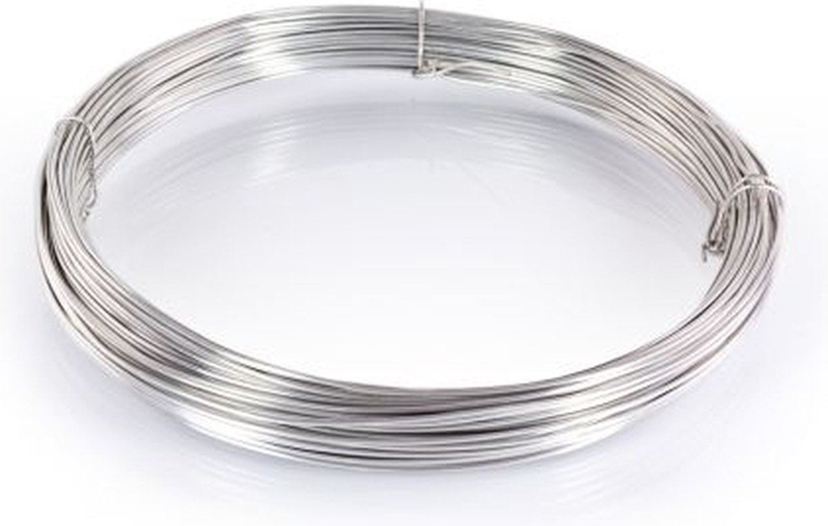 Aluminium - draad op bundel | Dikte 2,0 | 34,5m