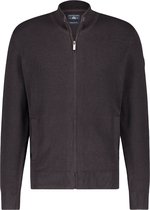 State of Art Fijngebreid vest met opstaande kraag - Heren - Maat: XL