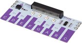 Whadda Piano-Shield Voor Micro:Bit - 13 Sensor Pianotoetsen - 4 RGB Leds - Eenvoudige Aansluiting