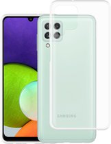 Cazy Samsung Galaxy A22 4G hoesje - Soft TPU Case - transparant