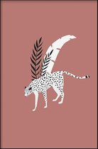 Walljar - Tropical Jaguar - Dieren poster