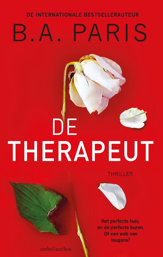 Boek cover De therapeut van B.A. Paris (Paperback)