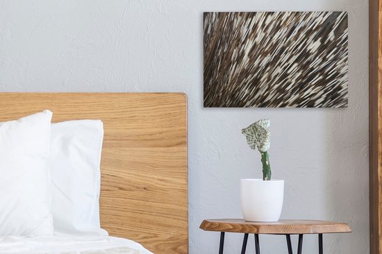 Tableau sur toile Épines en gros plan - 30x20 cm - Décoration murale
