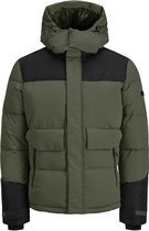 Jack & Jones Jas Jcopace Puffer Sn 12193188 Forest Night Mannen Maat - S