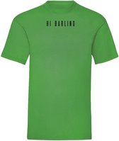 T-shirt Hi darling - Happy green (XL)