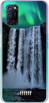 6F hoesje - geschikt voor OPPO A72 -  Transparant TPU Case - Waterfall Polar Lights #ffffff