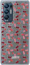 6F hoesje - geschikt voor OPPO Find X3 Neo -  Transparant TPU Case - Cherry's #ffffff