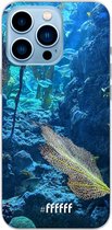 6F hoesje - geschikt voor iPhone 13 Pro Max - Transparant TPU Case - Coral Reef #ffffff