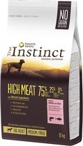 True instinct high meat medium adult salmon / tuna - 12 kg - 1 stuks