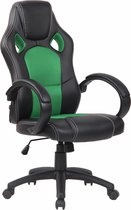 Ocazi Detroit Gamestoel - Gaming Chair - Bureaustoel - Zwart/Groen