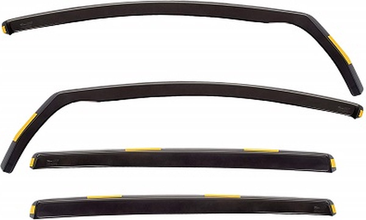 Zijwindschermen geschikt voor Ford Mondeo 5-deurs va. 2007 Combi V + A ramen