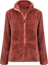 Life-Line - Macy Fleece Vest Dames - Rood -  Outdoorvest - Wandelvest - Fleece Rood