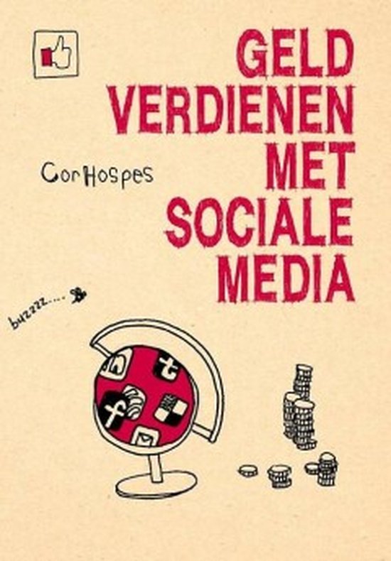 Cover van het boek 'Geld verdienen met sociale media'