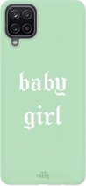 Samsung A51 Case - Baby Girl Green - Samsung Short Quotes Case