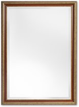 Klassieke Spiegel 40x50 cm Goud Oranje - Abby