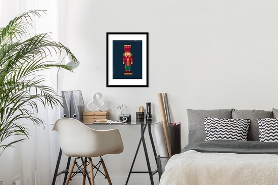 Illustration de Noël d'un casse-noix 30x40 cm - petit