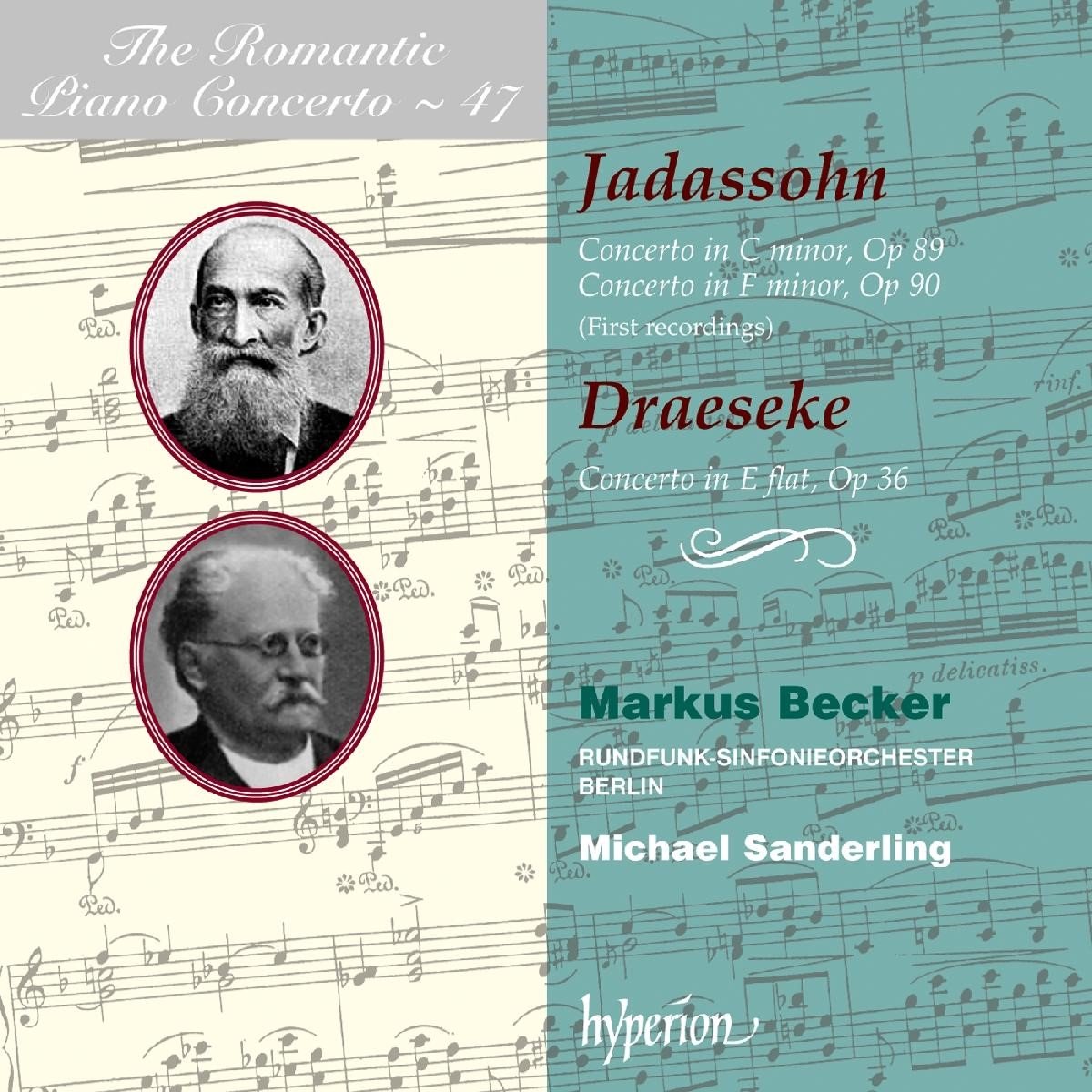 Markus Becker, Rundfunk-Sinfonieorchester Berlin, Michael Sanderling - Romantic Piano Concerto Vol 47 (CD)