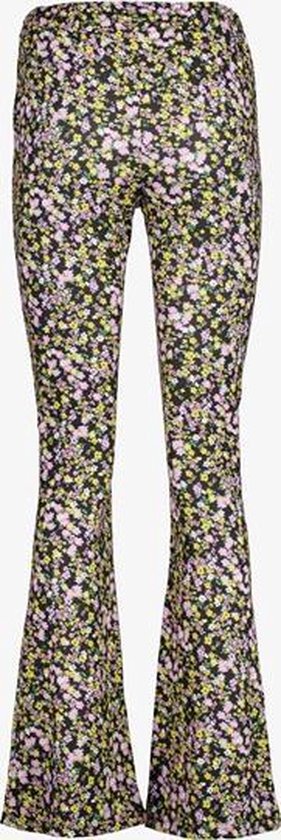 TwoDay dames flared broek met bloemen print - Maat L | bol.com