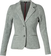 YEST Alivia Blazer - Dark Grey/Melange - maat 44