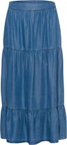 More & More rok Blauw Denim-40