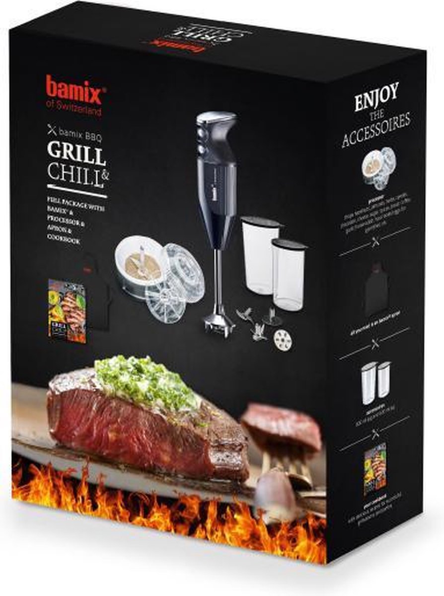 Bamix Staafmixer - Bbq Box - zwart – foto 4