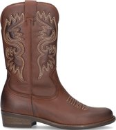 Koel4kids 10m006 Cowboylaarzen - Western Laarzen - Meisjes - Bruin - Maat 33