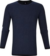 Suitable - Katoen Leo Pullover Navy - L - Modern-fit