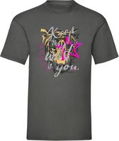 T-shirt Keep wild in you - Dark Grey (XL)
