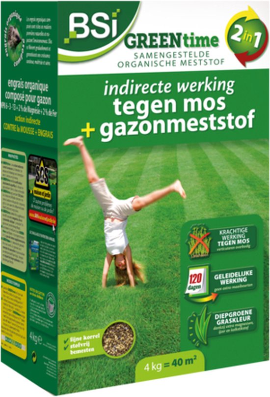 Gazonkalk evergreen 200 m² voor een diepgroen gazon