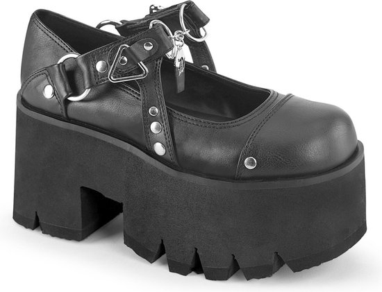 DemoniaCult - ASHES-33 Lage schoenen - US 9 - 39 Shoes - Zwart