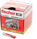 Doos Fischer Duopower 10x50mm pluggen, 50 stuks, met een losse plug.