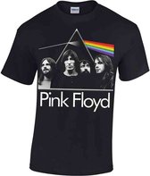 Pink Floyd Heren Tshirt -XXL- The Dark Side Of The Moon Band Zwart