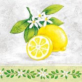 1 Pakje papieren lunch servetten - Lemon Branch - Citroen