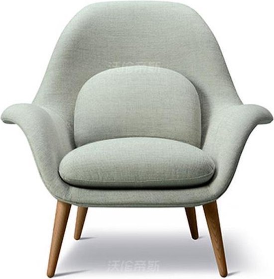 Medina Fauteuil - Relaxstoel - Velvet/Kasjmier - Bruin