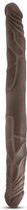 Dr. Skin - Realistische Dubbele Dildo 35 cm - Chocolate