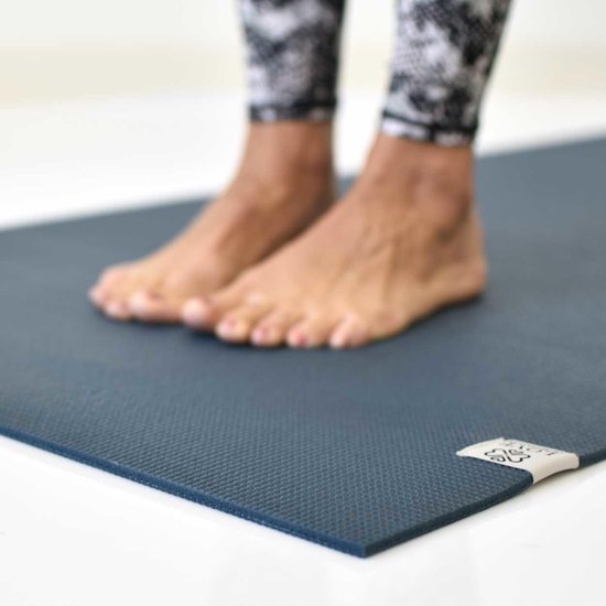Extra Dikke Yogamat - Donkerblauw - Sticky - 6 mm - Love Generation van Love Generation — afbeelding 3