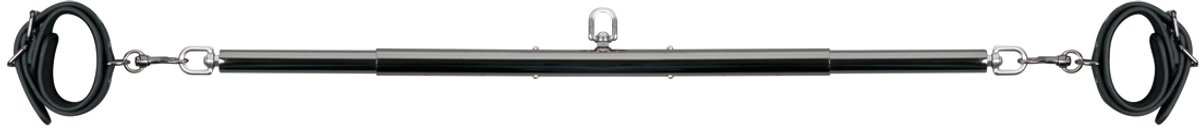 Goedkoopste EasyToys - Expander Spreader Bar and Cuffs Set - Stevig Materiaal - Bondageset - Bondage Set - BDSM Set - Bondage - Sex Toys voor Vrouwen en Mannen - Handboeien Seks - Zwart
